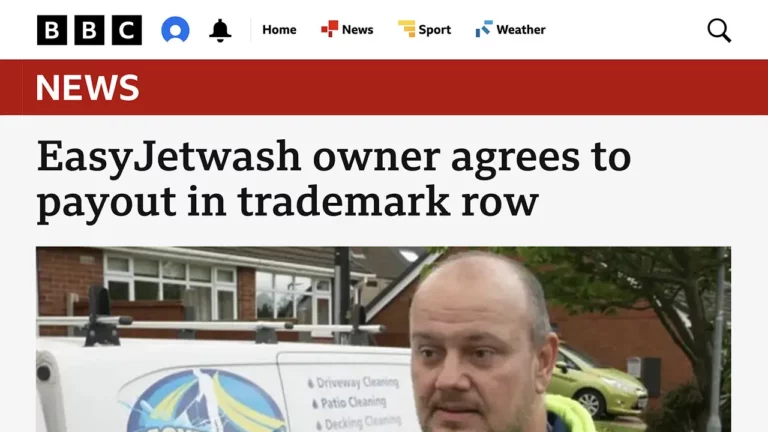 BBC News easyJetwash.com
