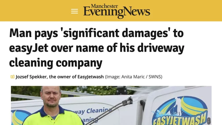 Manchester Evening News easyJetwash.com